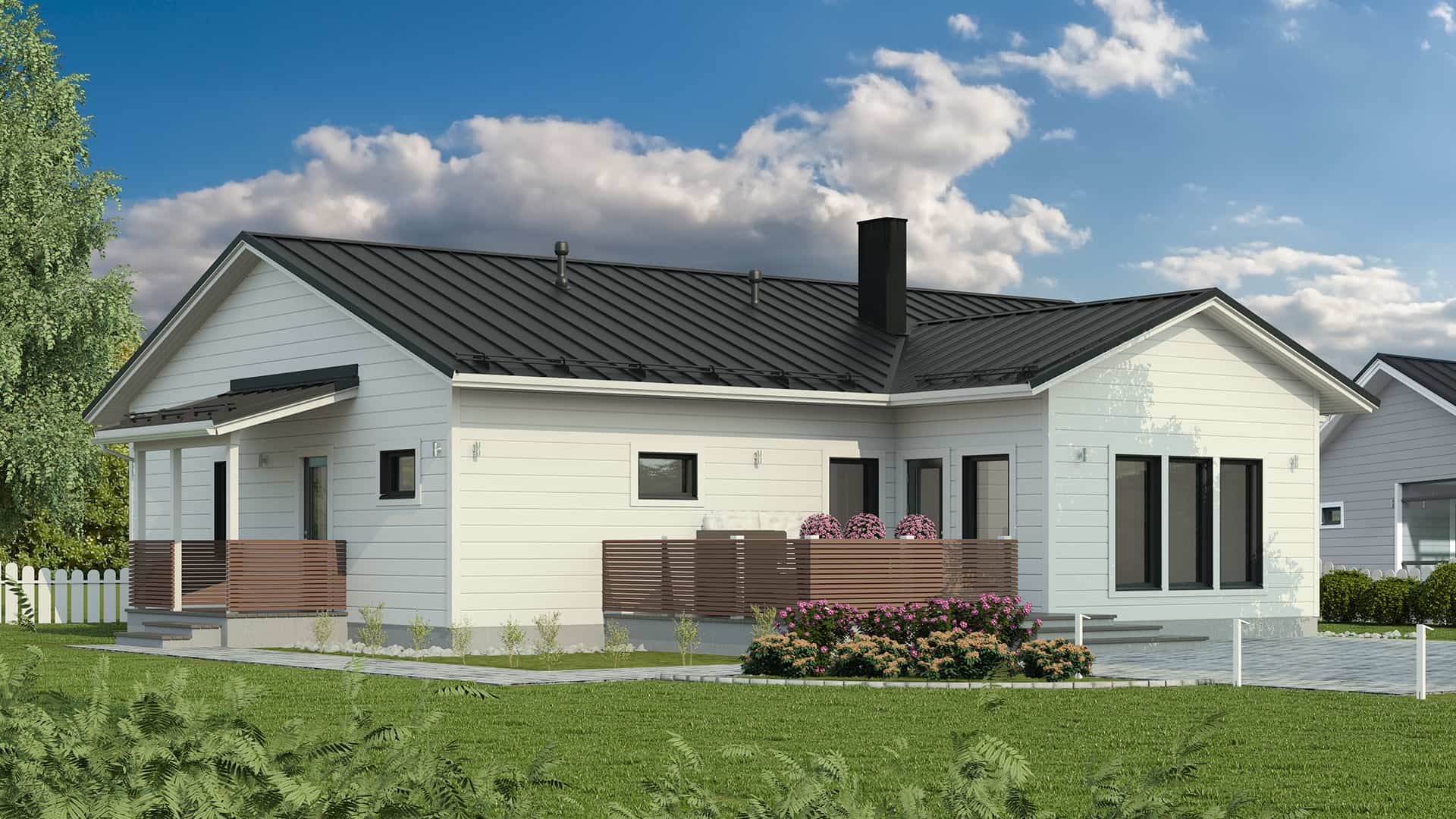 Дом из бруса 15×12 м Дом из бруса 15×12 м